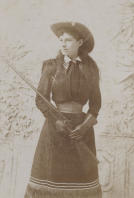 Annie Oakley by Charles Stacy (1894)