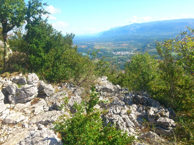 Sentier au-dessus du Royans