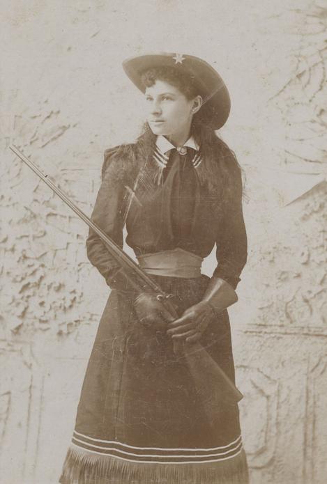 Annie Oakley par Charles Stacy 1897