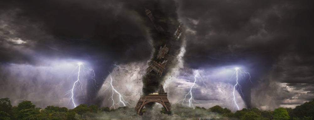 Vortex sur la Tour Eiffel
